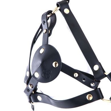 Стильная портупея-бра LOCKINK SEVANDA Queen Chest Harness with Removable Bra картинка