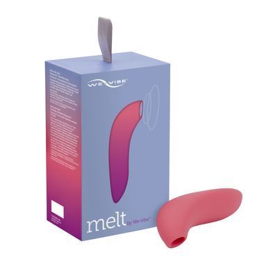 Вакуумний смарт-стимулятор для пар Melt by We-Vibe Coral (зручно поєднувати з проникаючим сексом) зображення