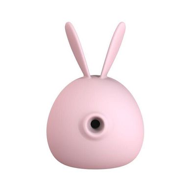 Вакуумний стимулятор з вібрацією KissToy Miss KK Pink (довжина 8,28 см) зображення