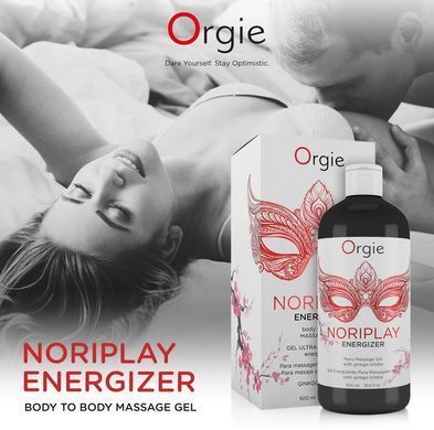 Гель для NURU-массажа + защитная простыня Orgie Noriplay Energizer (500 мл) картинка