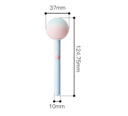 Вібратор кліторально-вагінальний KISTOY Lala Pop (діаметр 3,7 см) зображення