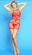 Короткое платье-сетка JSY Red One Size картинка 1