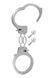 Наручники металеві з ключами Fetish Tentation Soft adjustable metal wrist cuffs картинка 1