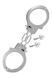 Наручники металеві з ключами Fetish Tentation Soft adjustable metal wrist cuffs картинка 3