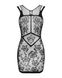 Ажурное прозрачное мини платье Obsessive D239 dress, размер S/M/L картинка 3