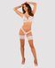 Чулки на широкой резинке Obsessive Heavenlly stockings, размер XS/S картинка 4