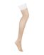 Панчохи на широкій резинці Obsessive Heavenlly stockings, розмір XS/S картинка 3