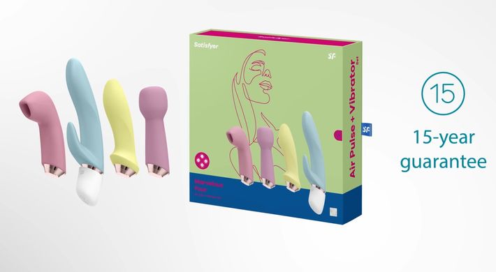 Подарочный набор секс-игрушек Satisfyer Marvelous Four (4 шт) картинка
