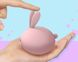 Вакуумний стимулятор з вібрацією KissToy Miss KK Pink (довжина 8,28 см) картинка 2