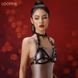Стильная портупея-бра LOCKINK SEVANDA Queen Chest Harness with Removable Bra картинка 2