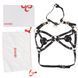Стильная портупея-бра LOCKINK SEVANDA Queen Chest Harness with Removable Bra картинка 9