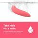Вакуумний смарт-стимулятор для пар Melt by We-Vibe Coral (зручно поєднувати з проникаючим сексом) картинка 20