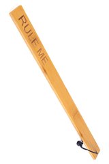 Паддл бамбуковий Fetish Tentation Paddle Rule Me Bamboo (запакований у ПЕ пакет) зображення