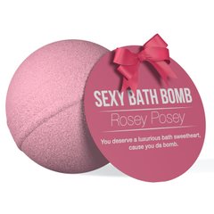 Бомбочка для ванны Dona Bath Bomb Rosey Posey, роза (128 гр) картинка