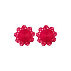 Пестіси-квіточки на соски Obsessive A770 nipple covers red O/S зображення