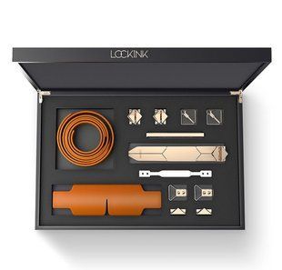 БДСМ-набор LOCKINK Teasing & Impact-Play Brown Set картинка