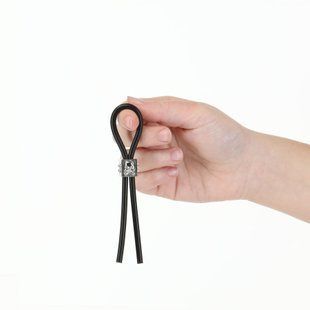 Ерекційне кільце LUX Active Tether Adjustable Silicone Cock Tie зображення