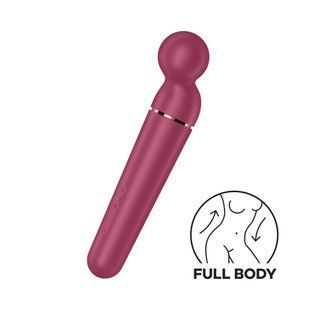 Вібромасажер-мікрофон Satisfyer Planet Wand-er Berry/Rosegold зображення