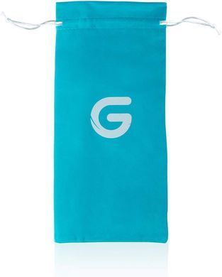 Стеклянный дилдо волнистый с силиконовой основой Gildo Ocean Flow Glass Dildo (диаметр 5 см) картинка