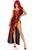 Блискуча сукня Leg Avenue Shimmer bodysuit with skirt, розмір M зображення
