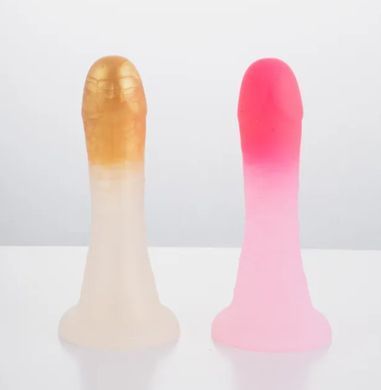 Страпон с ременями LOCKINK SEVANDA Queen Sheba Strapon Golden Dildo (диаметр 4,2 см) картинка