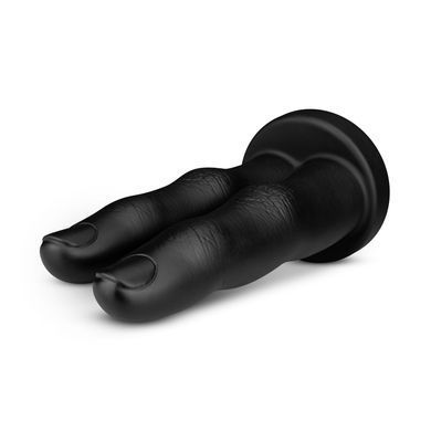 Анальна пробка-пальці з присоскою BUTTR Victory Double Finger Butt Plug (діаметр 8 см) зображення