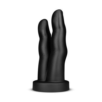 Анальна пробка-пальці з присоскою BUTTR Victory Double Finger Butt Plug (діаметр 8 см) зображення