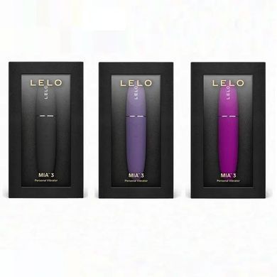 Шикарна кліторальна віброкуля LELO Mia 3 Black (діаметр 2,2 см) зображення