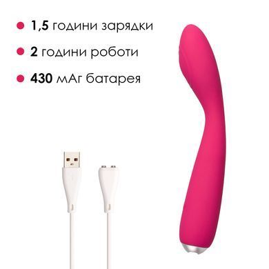 Вибратор для клитора и точки G Svakom Iris Plum Red (диаметр 2,9 см) картинка