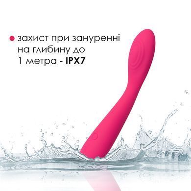 Вибратор для клитора и точки G Svakom Iris Plum Red (диаметр 2,9 см) картинка