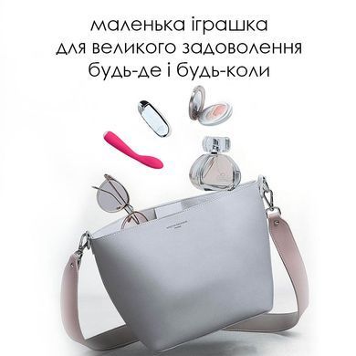 Вибратор для клитора и точки G Svakom Iris Plum Red (диаметр 2,9 см) картинка