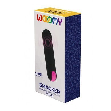 Вибропуля перезаряжаемая Wooomy Smacker (диаметр 2 см) картинка