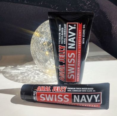 Анальний лубрикант на водній основі Swiss Navy Water Base Anal Jelly (59 мл) зображення