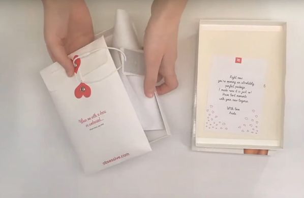 Декоративная цепочка на руки со стразами Obsessive Bijou 907 картинка
