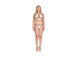 Відвертий комплект Passion CHIKA SET cream, розмір S/M картинка 6