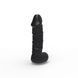 Крафтовое мыло-член с натуральной присоской Чистый Кайф MEDIUM Black (высота 15 см) картинка