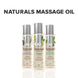 Масажна олія System JO Naturals Massage Oil Coconut & Lime з ефірними оліями кокоса та лайма (120 мл) картинка 9