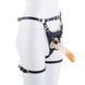 Страпон с ременями LOCKINK SEVANDA Queen Sheba Strapon Golden Dildo (диаметр 4,2 см) картинка 3