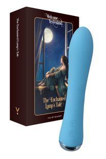 Вібратор з підігрівом FairyGasm WowGenie blue (діаметр 3,4 см) зображення