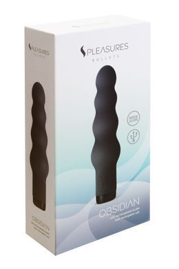 Вибратор рельефный S Pleasures Bullets Obsidian (диаметр 4,2 см) картинка