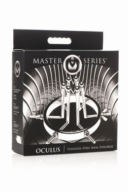Анальный расширитель Master Series Oculus Stainless Steel Anal Explorer картинка