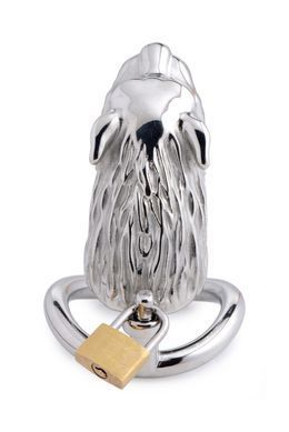 Клетка для члена с замочком Master Series Tiger King Cock Cage With Lock картинка