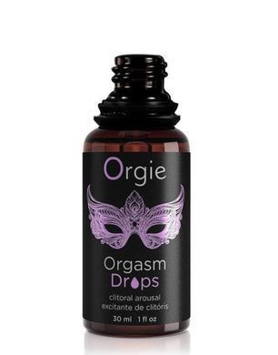 Возбудительные капли для клитора Orgie Orgasm Drops Gel Intimo (30 мл) тепло+холод картинка
