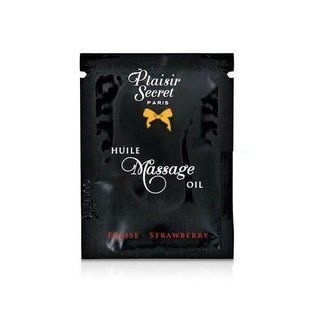 Пробник масажного масла з афродизіаками Plaisirs Secrets Прлуниця (3 мл) зображення