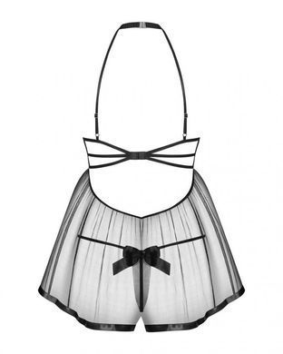 Откровенная рубашка + трусики JSY JS228164 Black, размер S/M картинка
