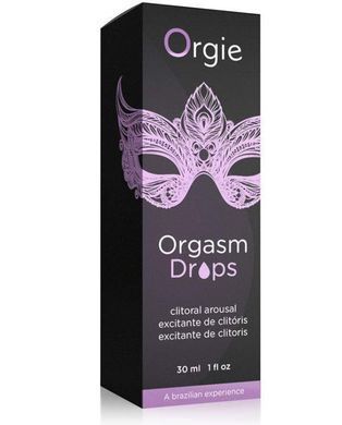 Возбудительные капли для клитора Orgie Orgasm Drops Gel Intimo (30 мл) тепло+холод картинка