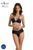 Сексуальный комплект: бралет и трусики-бикини Passion ECO KERRIA BIKINI black, размер L/XL картинка