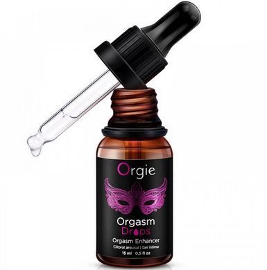 Возбудительные капли для клитора Orgie Orgasm Drops Gel Intimo (30 мл) тепло+холод картинка