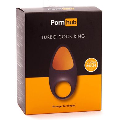 Эрекционное виброкольцо Pornhub Turbo Cock Ring (испорченная упаковка) картинка