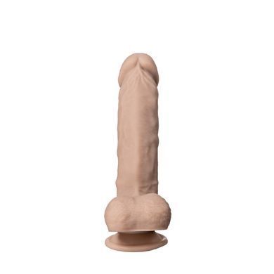 Реалістичний фалоімітатор на присосці SilexD Tomas Real Skin Flesh (9in MODEL 1), діаметр 4,9 см зображення